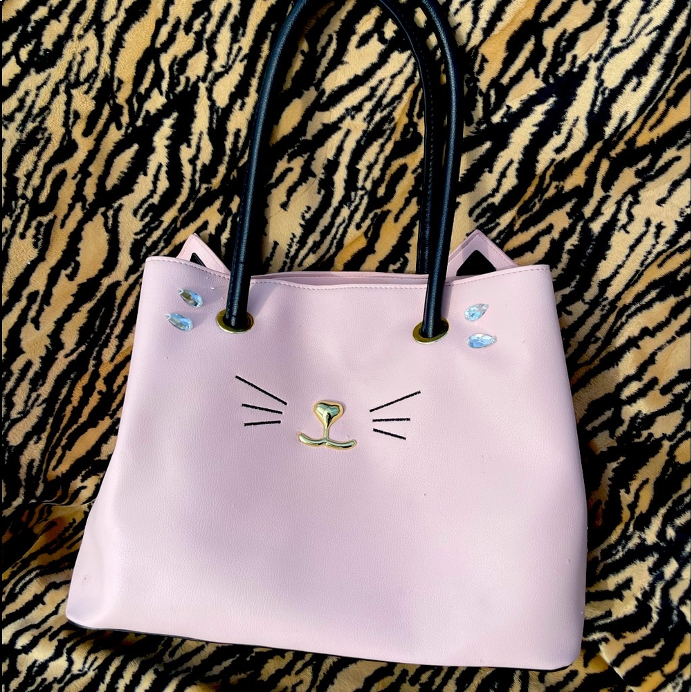 Betsy Johnson Kitty Cat Purse